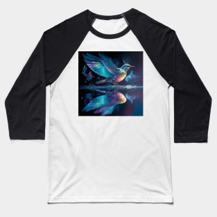 colorful bird reflection Baseball T-Shirt